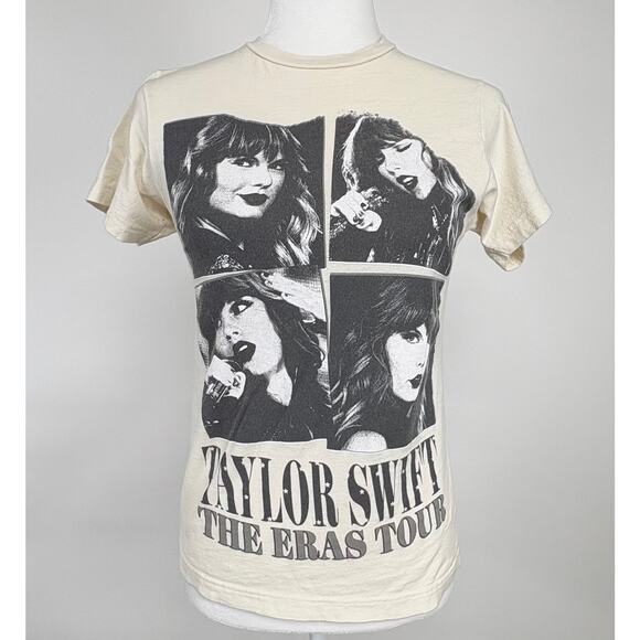 Taylor Swift The Eras Tour T-Shirt Size XS Graphic Tee Cotton Concert Merch - Picture 1 of 11